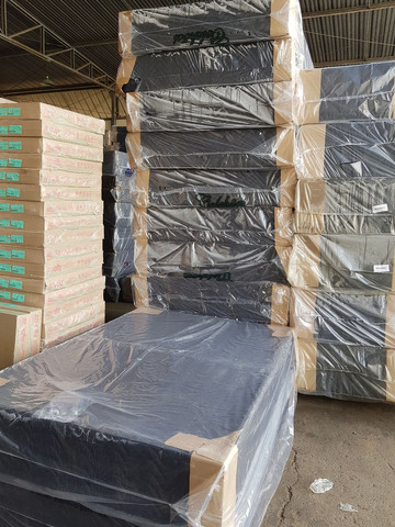Base cama box casal nova 