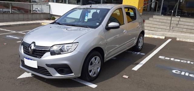 RENAULT SANDERO ZEN 1.0 12V SCE PRATA 2019/2020
