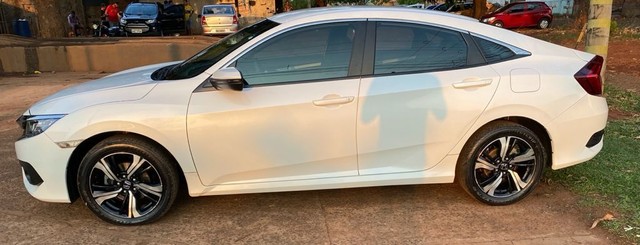 HONDA CIVIC EXL 2017 BRANCO PEROLIZADO