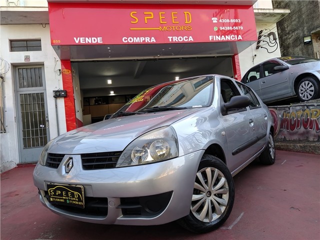 RENAULT CLIO 2007 1.0 AUTHENTIQUE SEDAN 16V FLEX 4P MANUAL