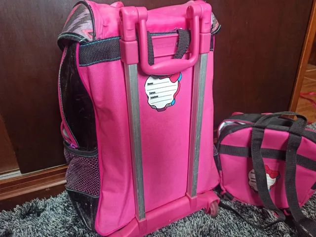 Mochila, Lancheira e Estojo Sestini grande Monsters High - Foto 5