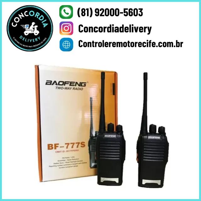 Radio Comunicador Walk Talk Baofeng Bf-777s 
