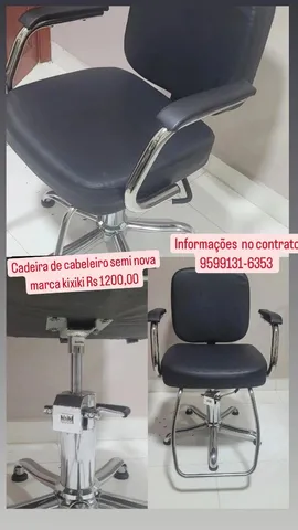 Cadeira de Barbeiro Retro | Cadeira Cadeira Para Salão Ou Barbearia 💈  Usado 86595413 | enjoei