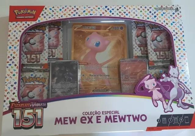 Box de Cartas Pokémon Escarlate e Violeta Miraidon Copag 121 Cartas