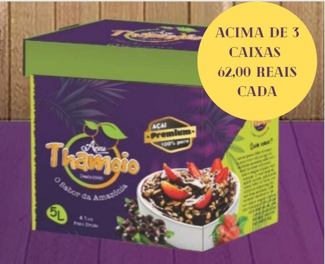 Açaí 5 litros ! No atacado!!!