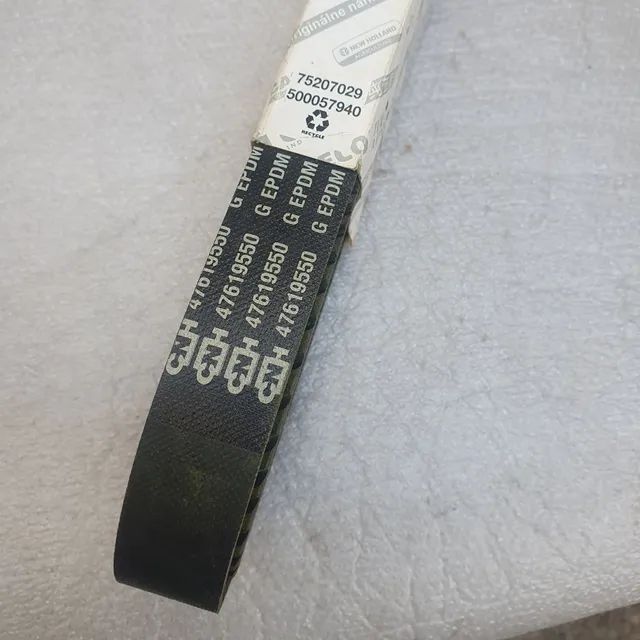 Trator case New holand correia alternador nova original 47619550 - Foto 2