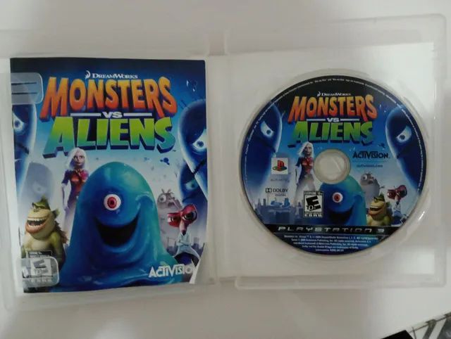 Jogo Monsters vs Aliens - PS3 - Comprar Jogos