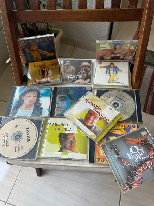 CDs de MPB/POP nacional (13unidades). Perfeito estado leia lista