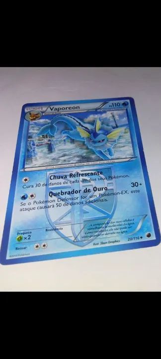 Kit de cartas pokémon original 6 unidades pra coleção  - Foto 3
