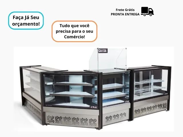 Balcao Novo Polar Linha Platinum