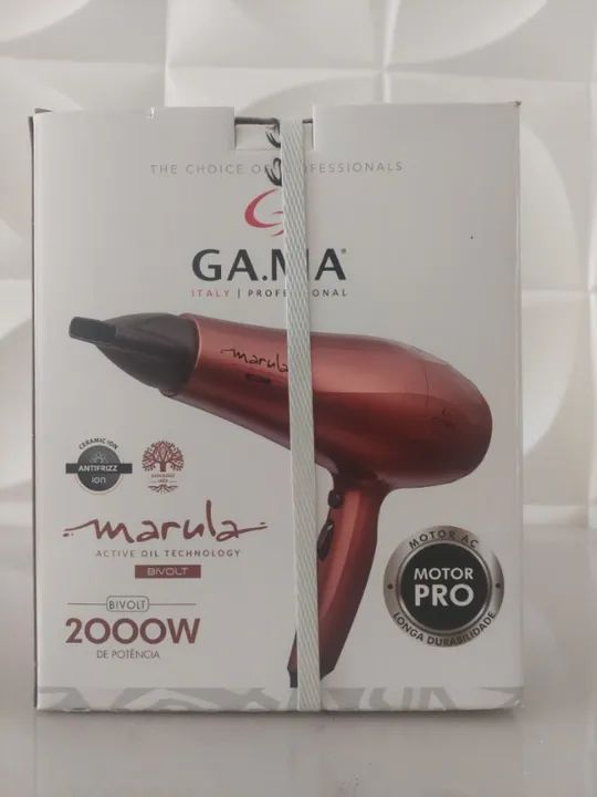Secador De Cabelo Gama Ceramic Ion 2000W Bivolt - NOVO - Foto 2