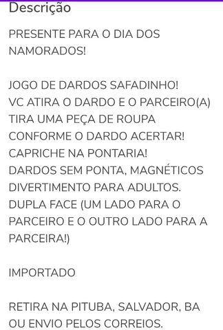 JOGO DE DARDOS PARA ADULTOS  - Foto 5