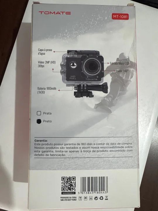 Camera Esportes HD 720p Tomate MT-1081 - À Prova d'Água - Foto 2