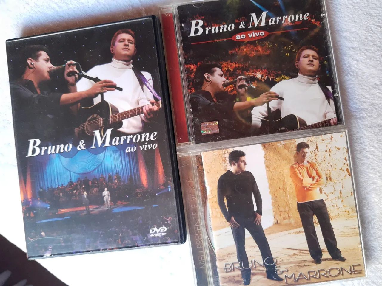 CD e DVD Originais Bruno e Marrone 