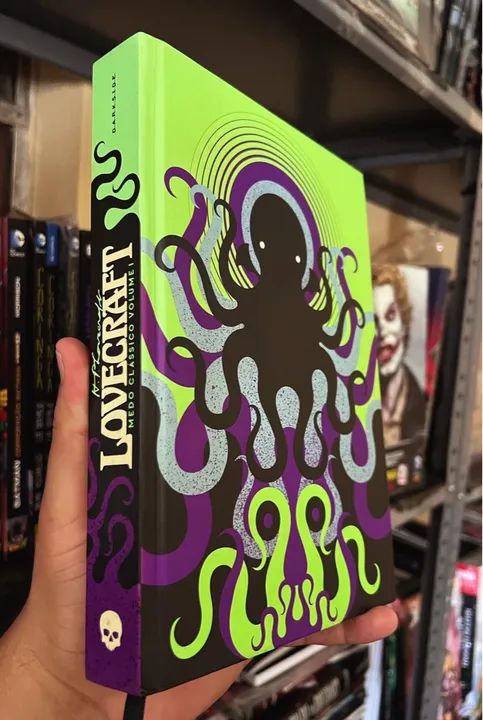 HP Lovecraft Medo Clássico Cosmic Edition, capa dura. - Foto 3