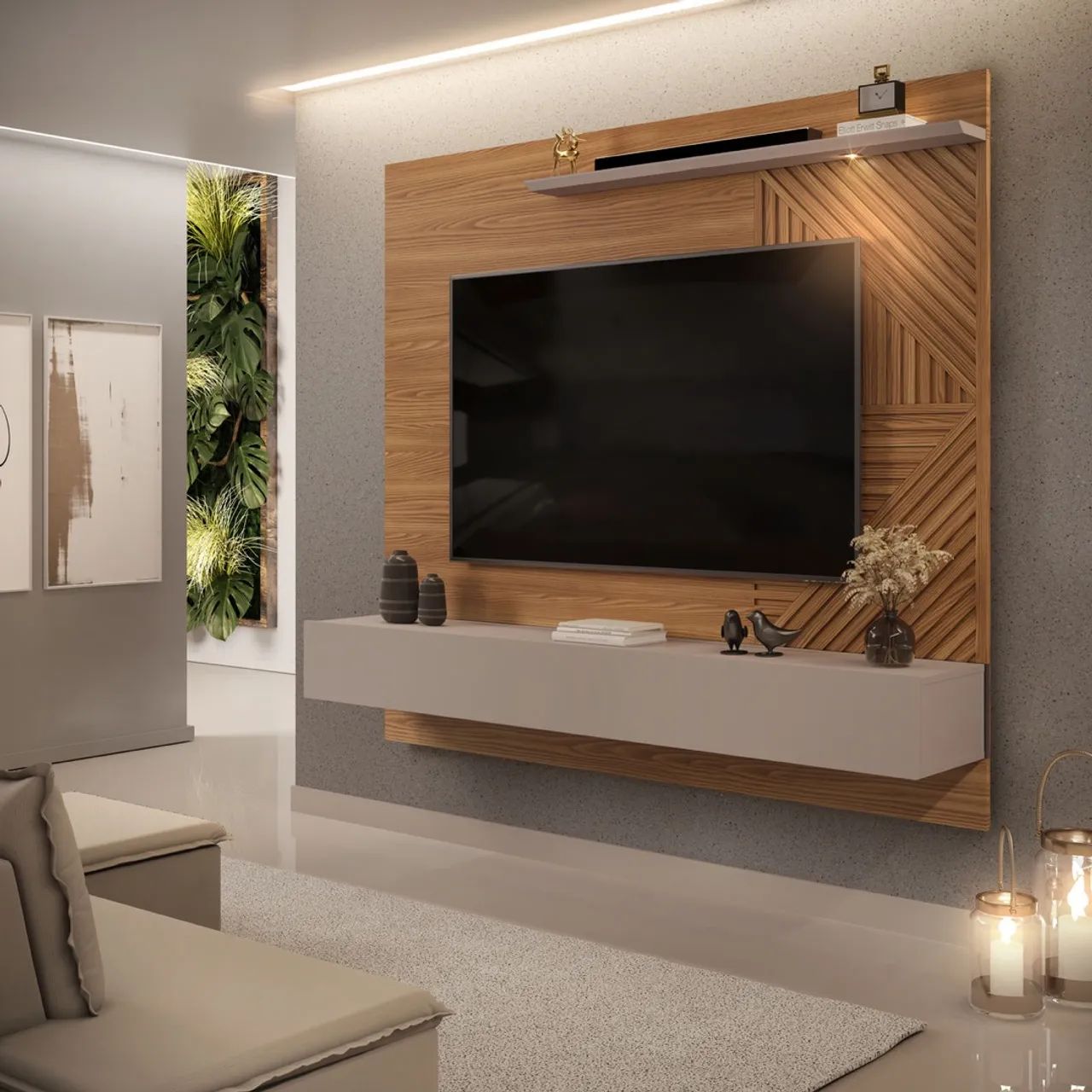 Painel Suspenso Deluxe com LED s54