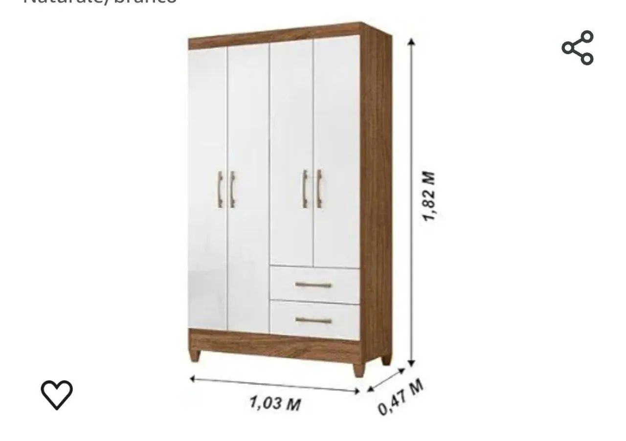 GUARDA ROUPA NOVO EM OFERTA  - Foto 2