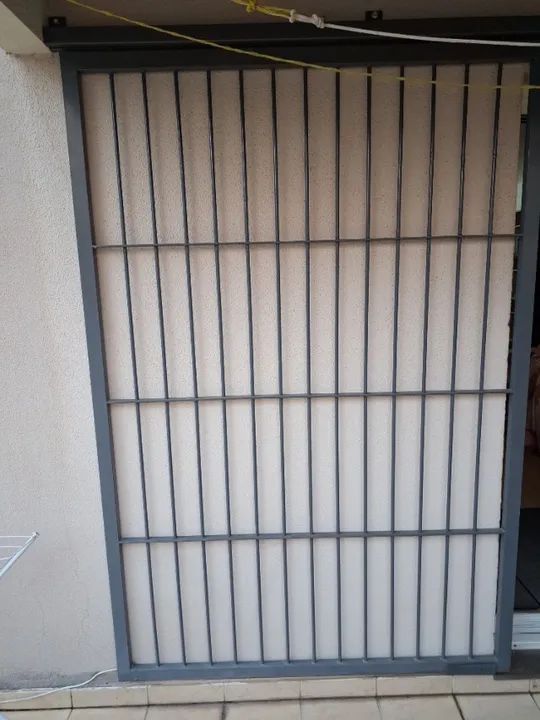 Portão Segurança Deslizante com trilho