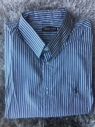 Camisas Sociais Masc M Cidiz 100 % algodão  - Foto 3
