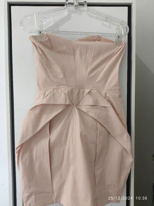 Vestido tomara que caia nude marca Colcci  - Foto 2