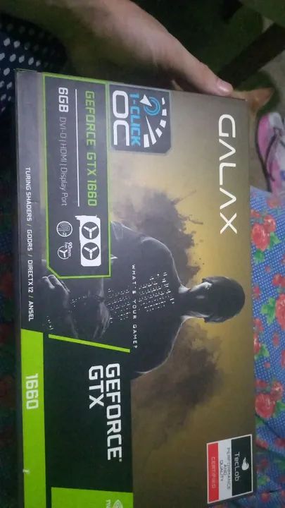 Troco placa de vídeo 1660ti por placa melhor com volta minha