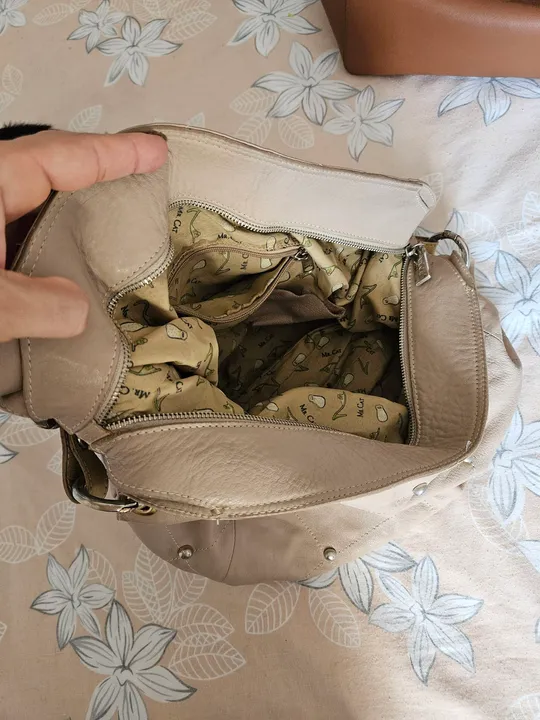 Bolsa de Ombro Bege