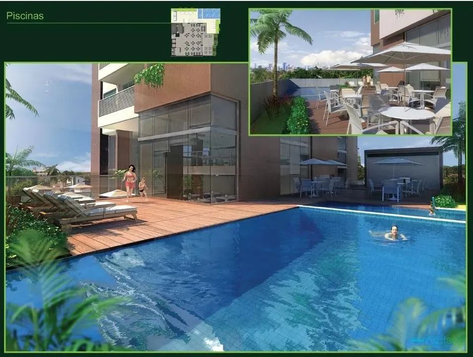 Apartamento para Venda em João Pessoa, Tambauzinho, 3 dormitórios, 3 suítes, 3 banheiros,  - Foto 2
