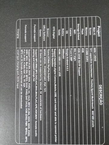 Tablet sem carregador. Bateria não carrega. Semi-novo - Foto 6