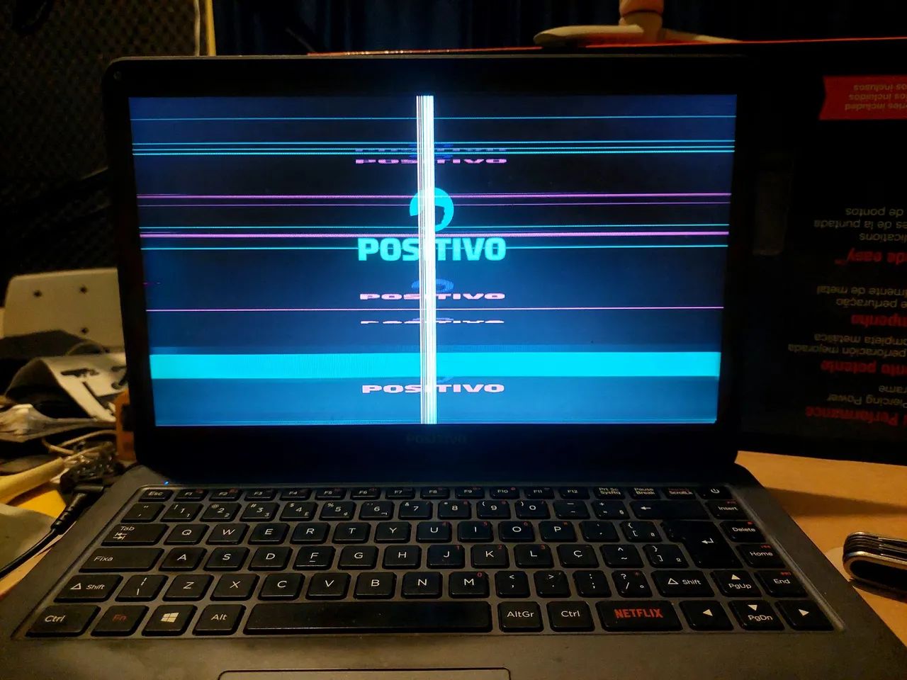 Notebook positivo - 14 polegadas - 4GB RAM - 500GB HD - Foto 5