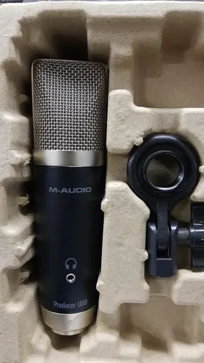 Microfone c/ Interface USB M-audio Avid Vocal Stúdio - Foto 4