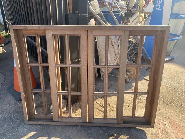 Janela em angelim vermelho - Foto 3