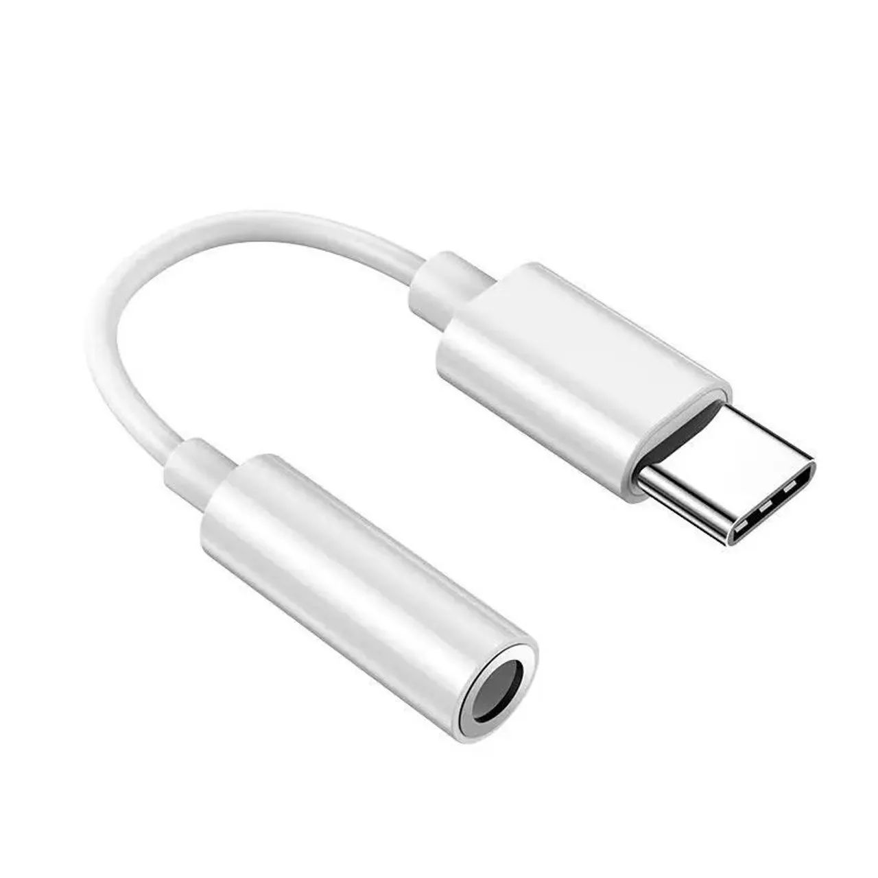 Adaptador de áudio tipo c a 3.5mm para fone de ouvido, áudio aux - Foto 4