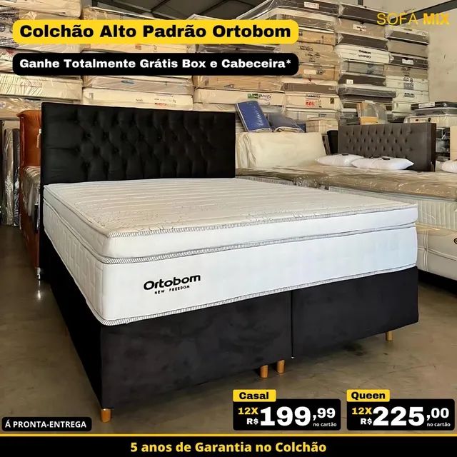 Sofa sem  caixa linho  2,00 mts - Foto 2