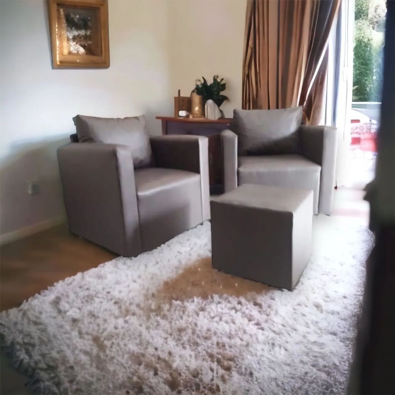 POLTRONA de 1 lugar em CORINO várias cores, Ofertaço, aproveite! - Foto 2