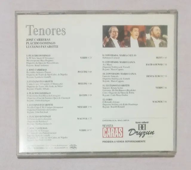 cd Os Três Tenores - Foto 2
