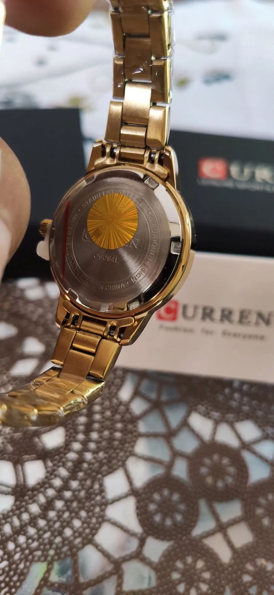 Relógio Curren Feminino Dourado - Foto 5