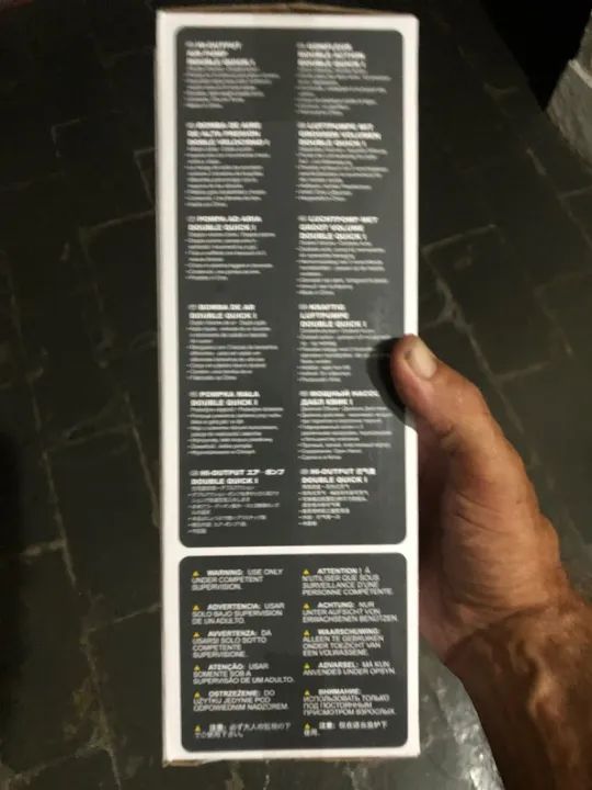 Bomba de Ar Dupla Rápida Intex - Foto 5