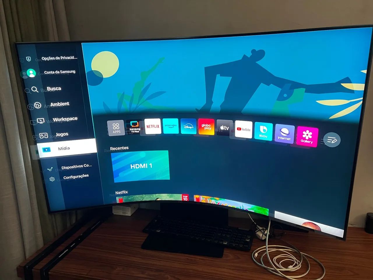 Monitor Gamer Odyssey Ark 55" 