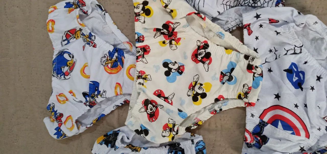 Cueca infantil,  tamanho: G - Foto 2