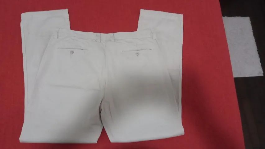 Calça Marfinno, chino, bege, 48. - Foto 3