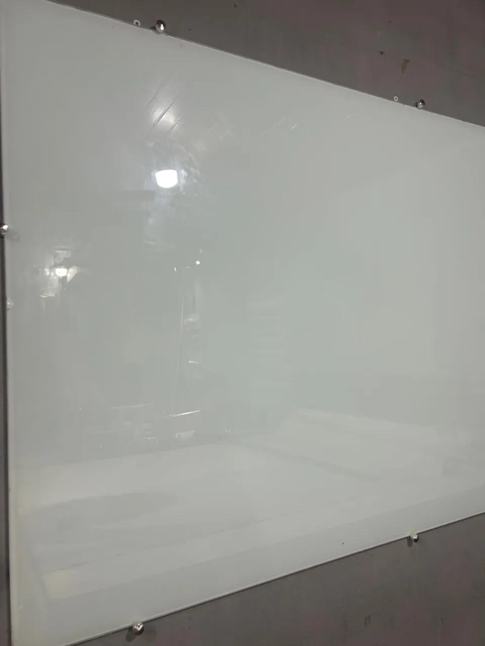 Vidro branco para escrever