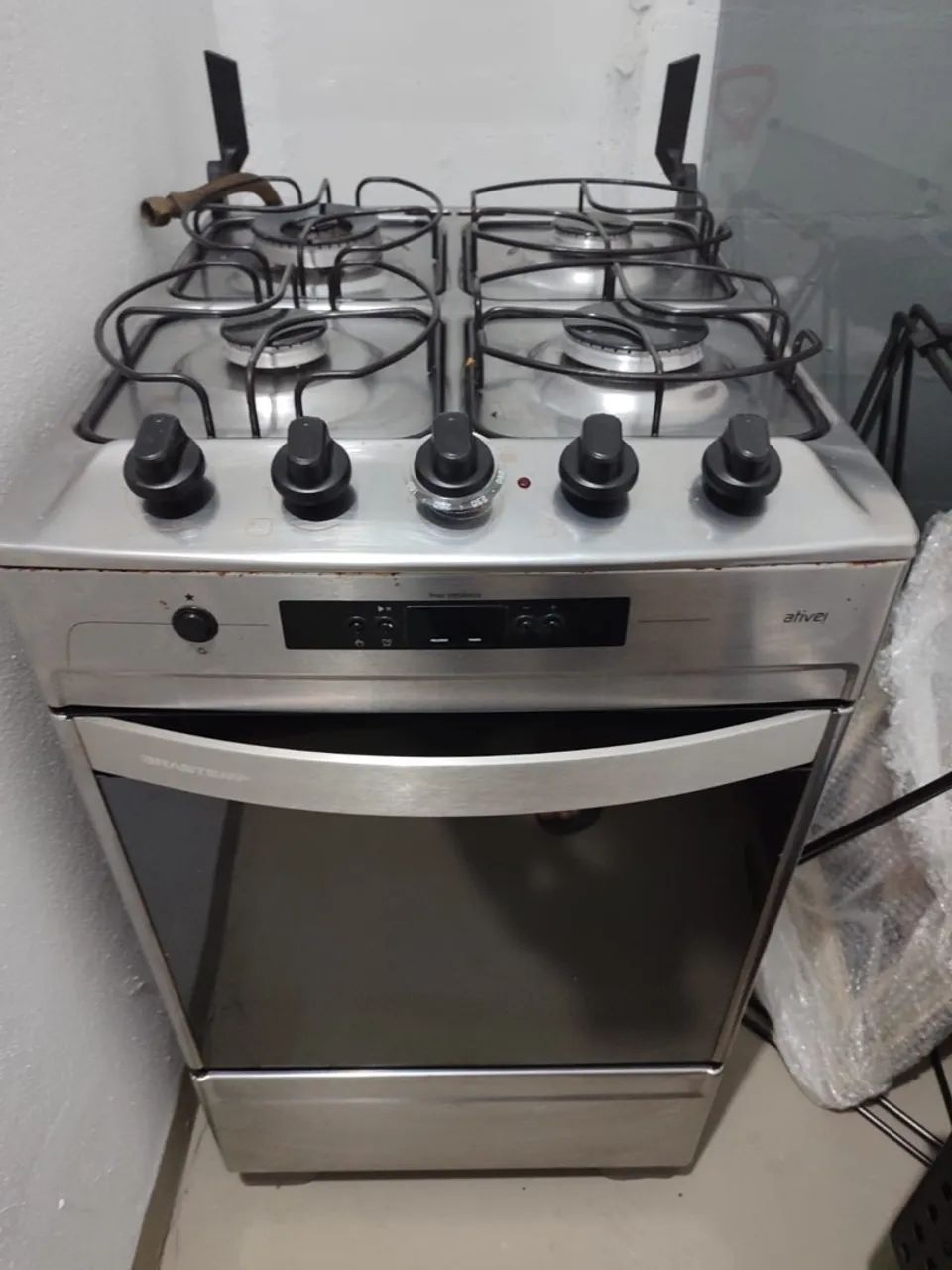 Fogão 4 bocas inox - Foto 3