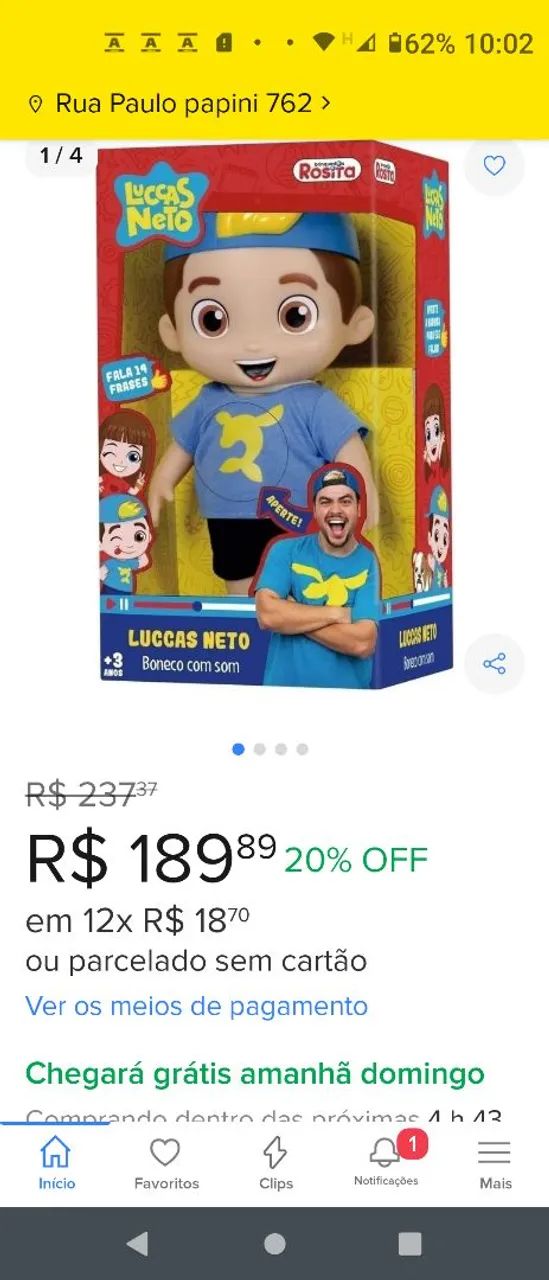 Boneco do desenho animado - Foto 2