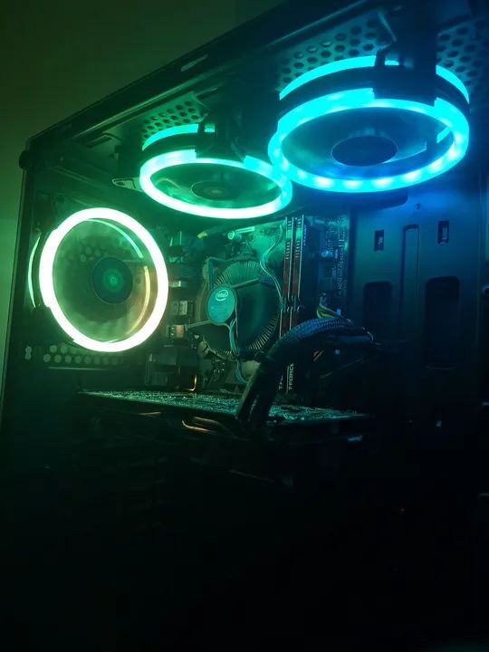PC Gamer i3-9100F, Radeon Rx580 Series 8GB, 16 RAM, 128 SSD, 500HD - Foto 3