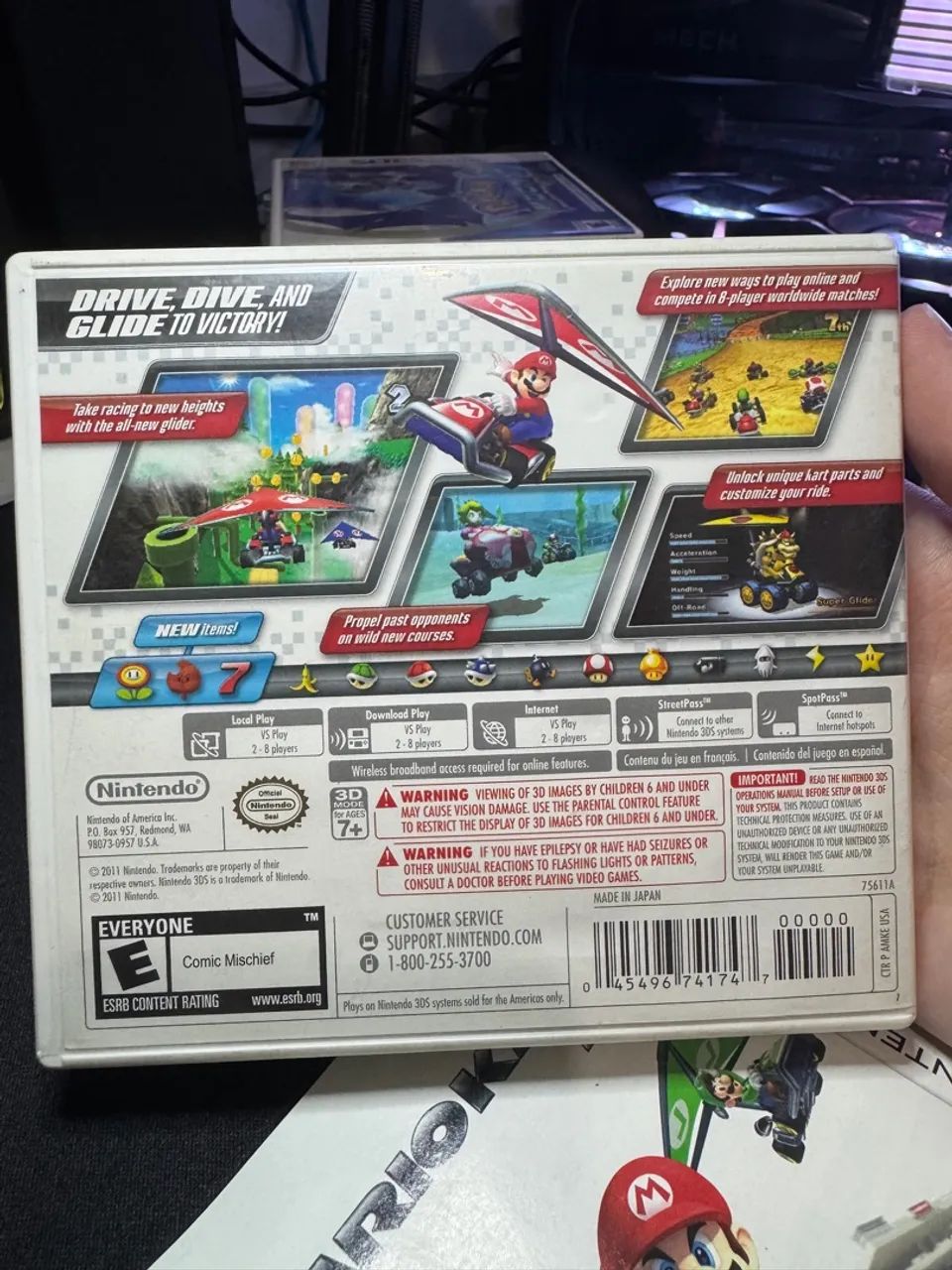 Mario Kart 7 nintendo 3ds - Foto 4