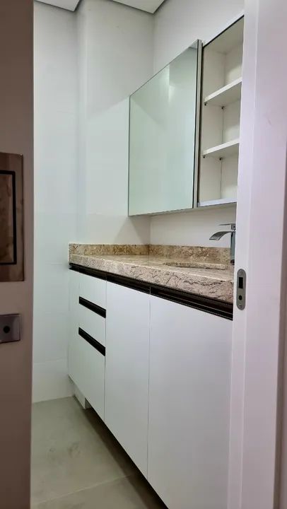 Apto suíte + 2 quartos - semi mob. - centro - Essenza Residencial - Foto 13