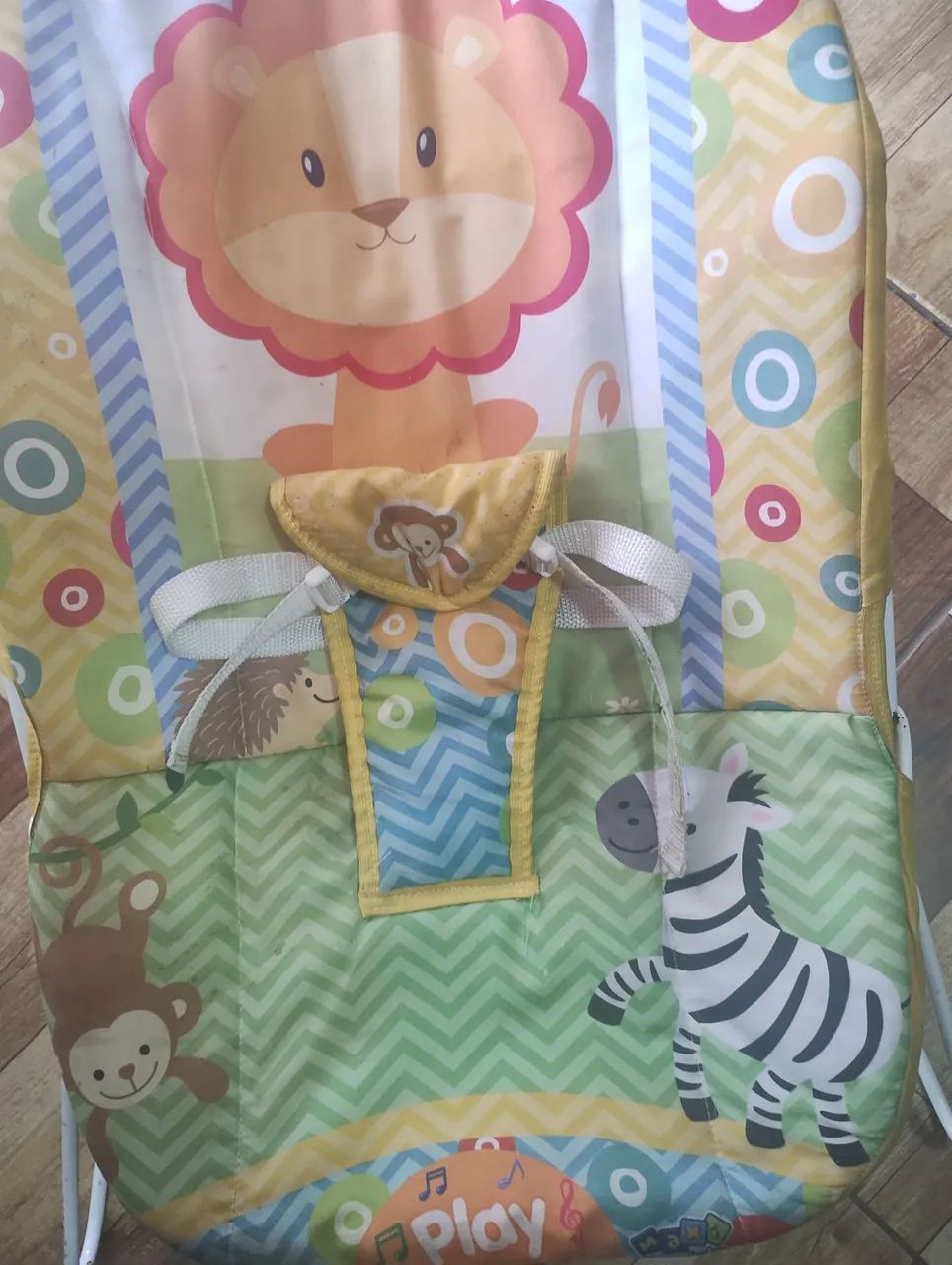 Cadeirinha de Bebê - Brincando na Selva - Foto 4