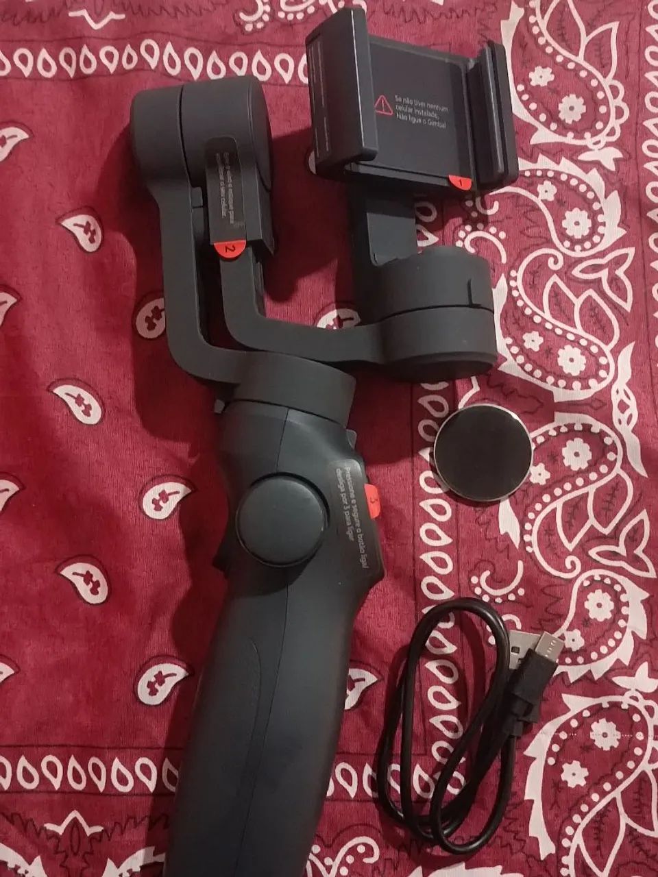 Estabilizador Gimbal de 3 eixos MTY 8008 - Foto 4