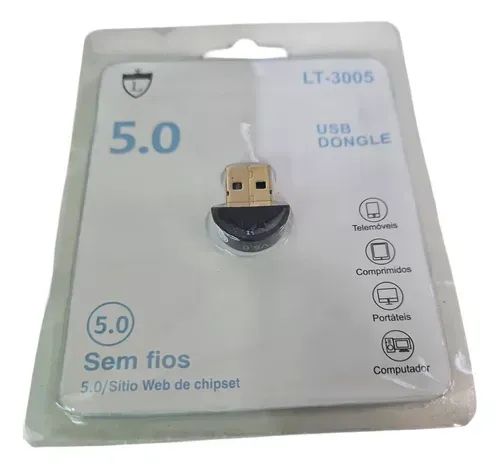 Adaptador Bluetooth 5.0 USB Dongle LT-3005