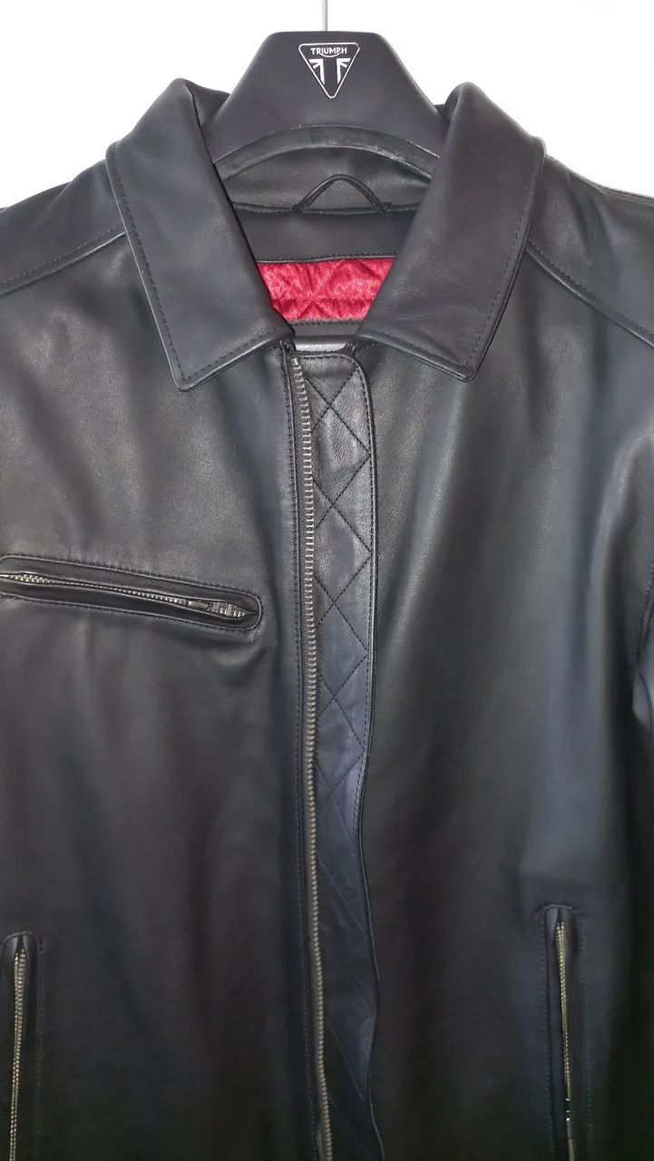 Jaqueta de Couro Triumph - Estilo e Proteção - Foto 3